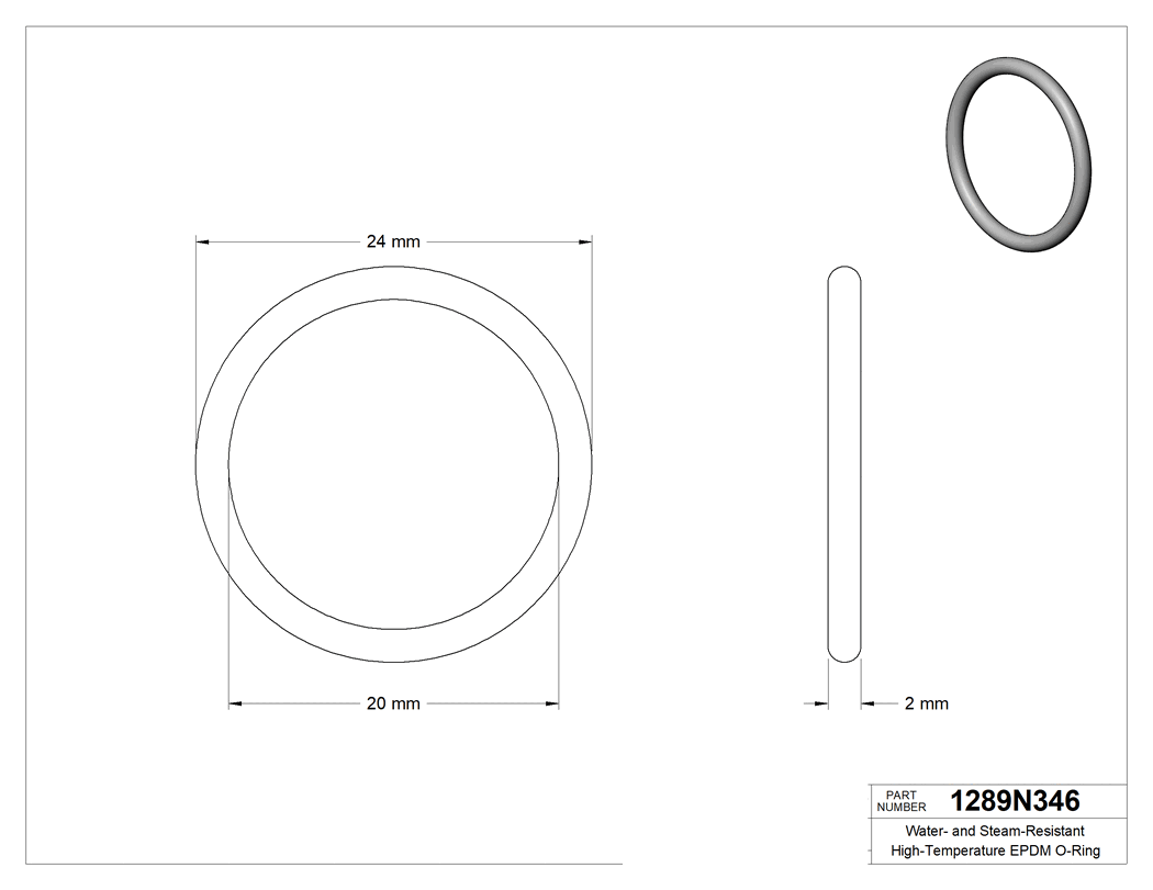 Technical drawing - 1289N346